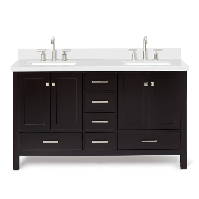 Rosecliff Heights 61" Double Bathroom Vanity Set & Reviews